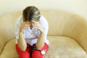 Depressed Nurse