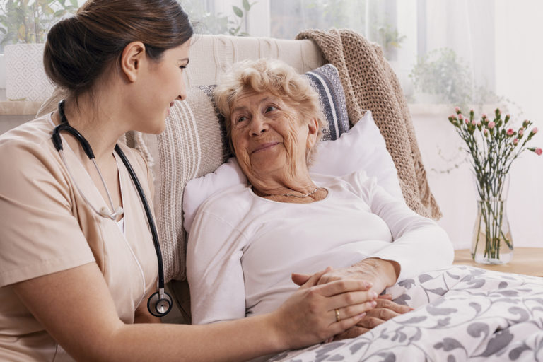 Nurse Cancer Patient