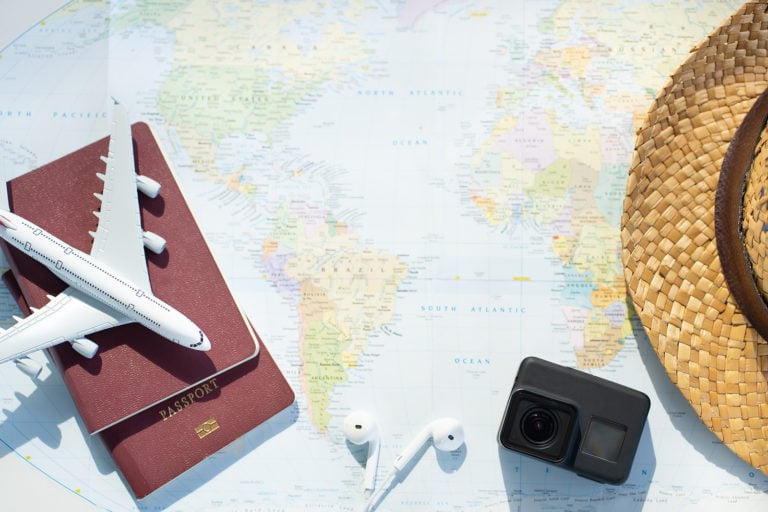 Map for travel nurse.