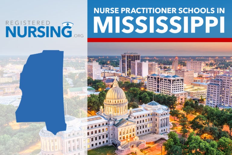Picture created to represent nurse practitioner schools in Mississippi.