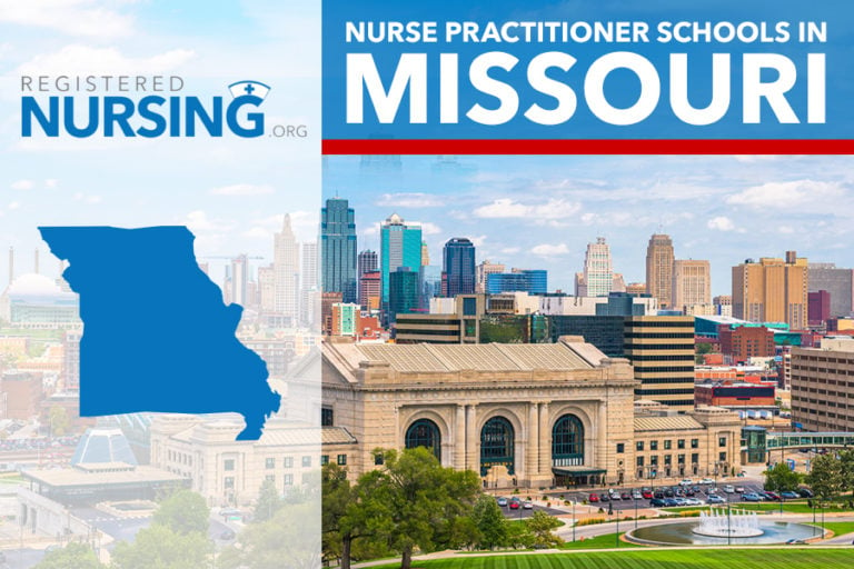 Picture created to represent nurse practitioner schools in Missouri.
