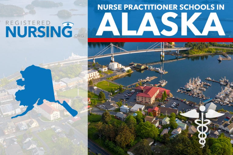 Picture created to represent nurse practitioner schools in Alaska.