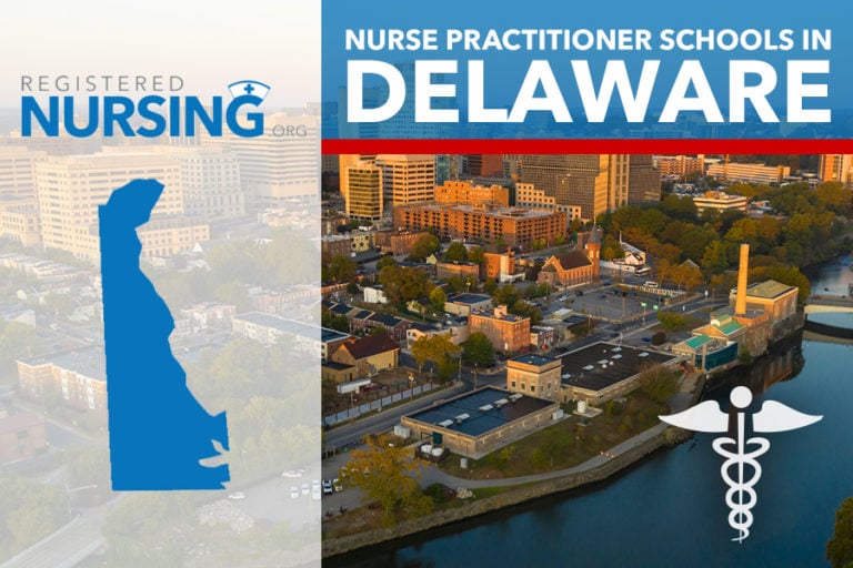 Picture created to represent nurse practitioner schools in Delaware.