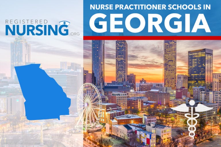 Picture created to represent nurse practitioner schools in Georgia.