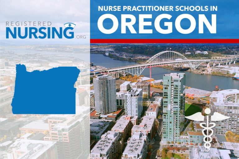Picture created to represent nurse practitioner schools in Oregon.