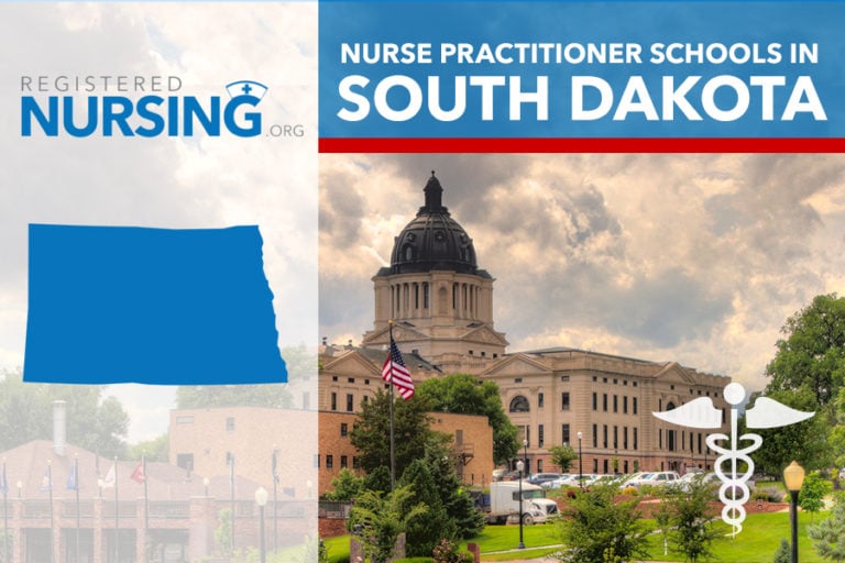Picture created to represent nurse practitioner schools in South Dakota.