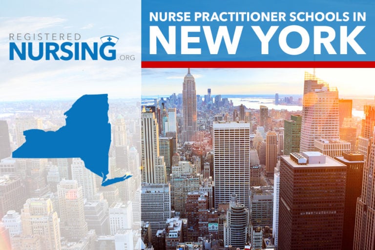 Picture created to represent nurse practitioner schools in New York.