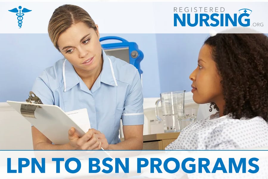 LPN to BSN Programs Online & Campus
