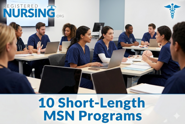 10 Short-Length MSN Programs to Enroll in (Updated for 2026)