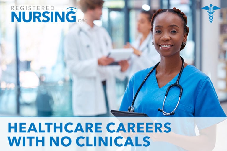 Healthcare worker with stethoscope