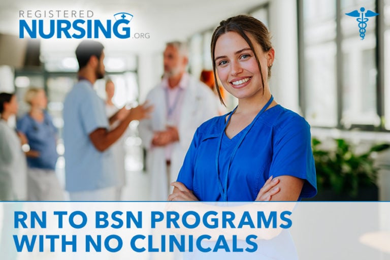 6 RN to BSN Programs With No Clinicals in 2024