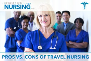 Travel nurses in a group