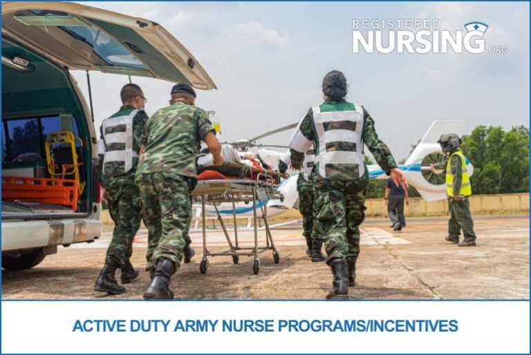 Active Duty Army Nurse Programs/Incentives