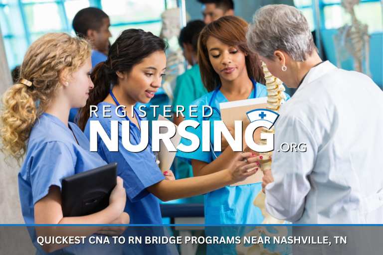 Quickest CNA to RN Bridge Programs near Nashville, TN
