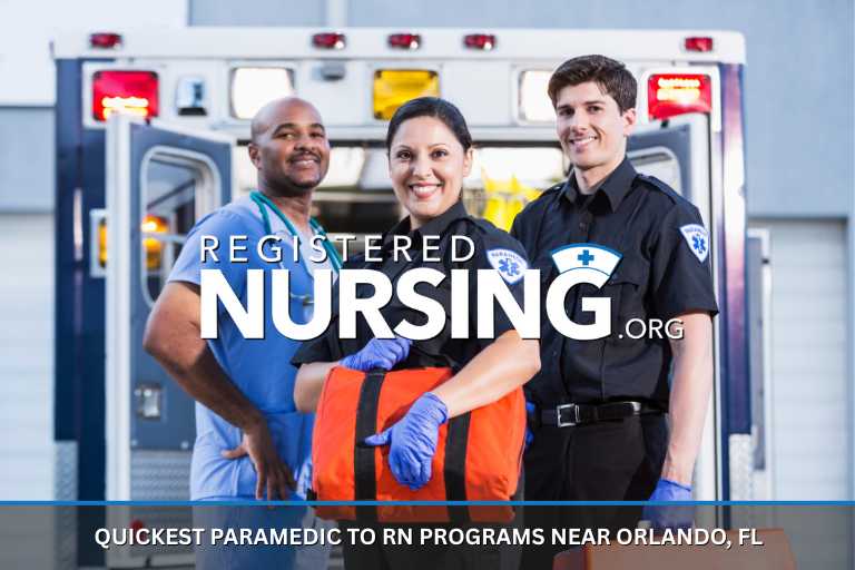 Quickest Paramedic to RN Programs near Orlando, FL