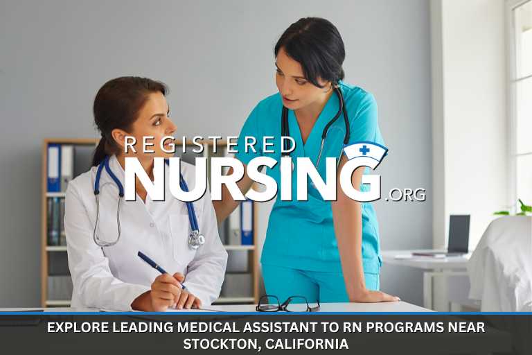 Explore Leading Medical Assistant to RN Programs Near Stockton, California