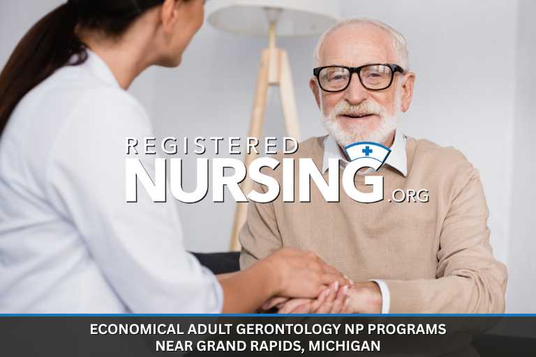 Find Economical Adult Gerontology Nurse Practitioner Programs Near Grand Rapids, Michigan