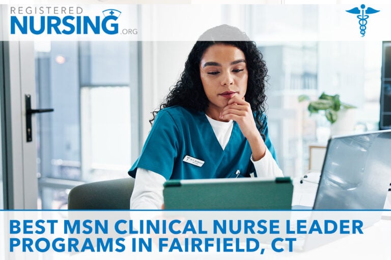 Becoming a Clinical Nurse Leader in Fairfield, CT: Best MSN Degree Options