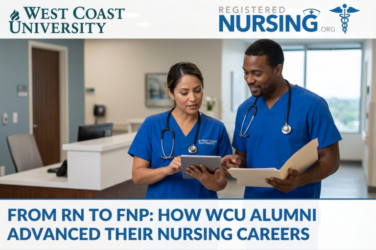 From RN to FNP: How WCU Alumni Advanced Their Nursing Careers