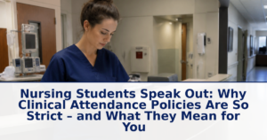 Nursing Students Speak Out: Why Clinical Attendance Policies Are So Strict – and What They Mean for You