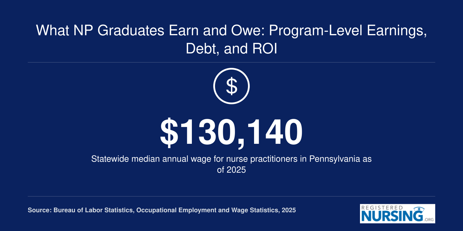 What NP Graduates Earn and Owe: Program-Level Earnings, Debt, and ROI