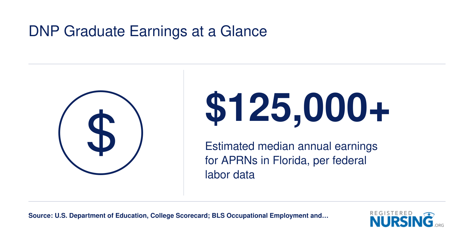 DNP Graduate Earnings at a Glance
