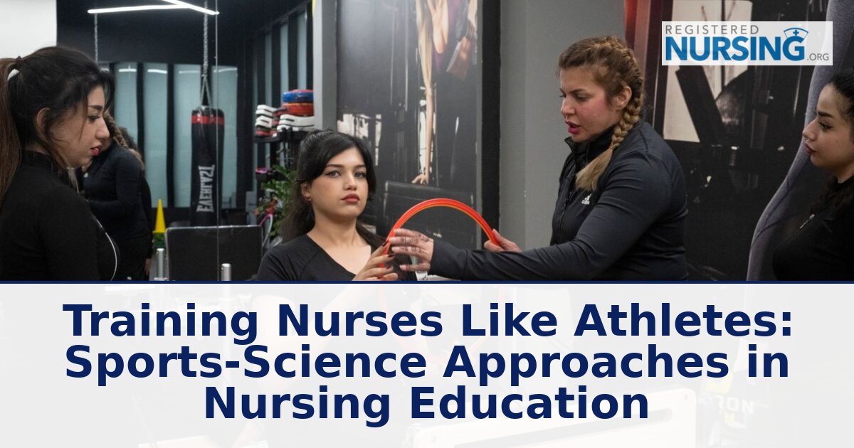 Training Nurses Like Athletes: A Sports-Science Guide