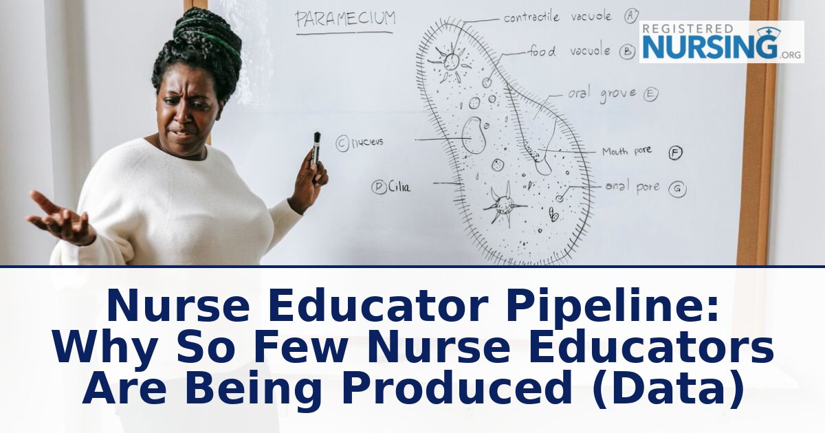 Nurse Educator Pipeline 2026: Why Production Falls Short