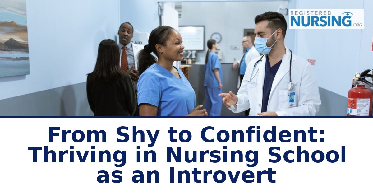 Shy Nursing Student? How Introverts Thrive in Nursing School
