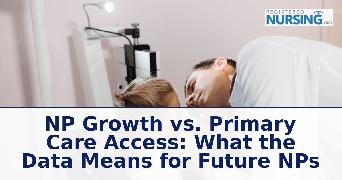 NP Growth vs. Primary Care Access: What Future NPs Need