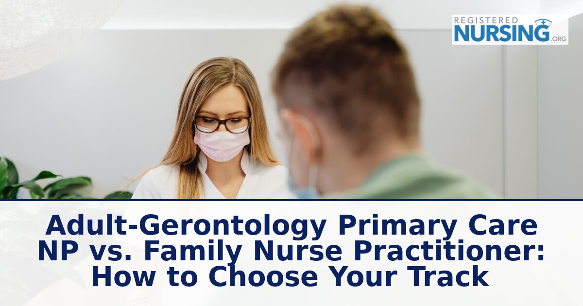 AGPCNP vs. FNP: Choosing the Right NP Track for You