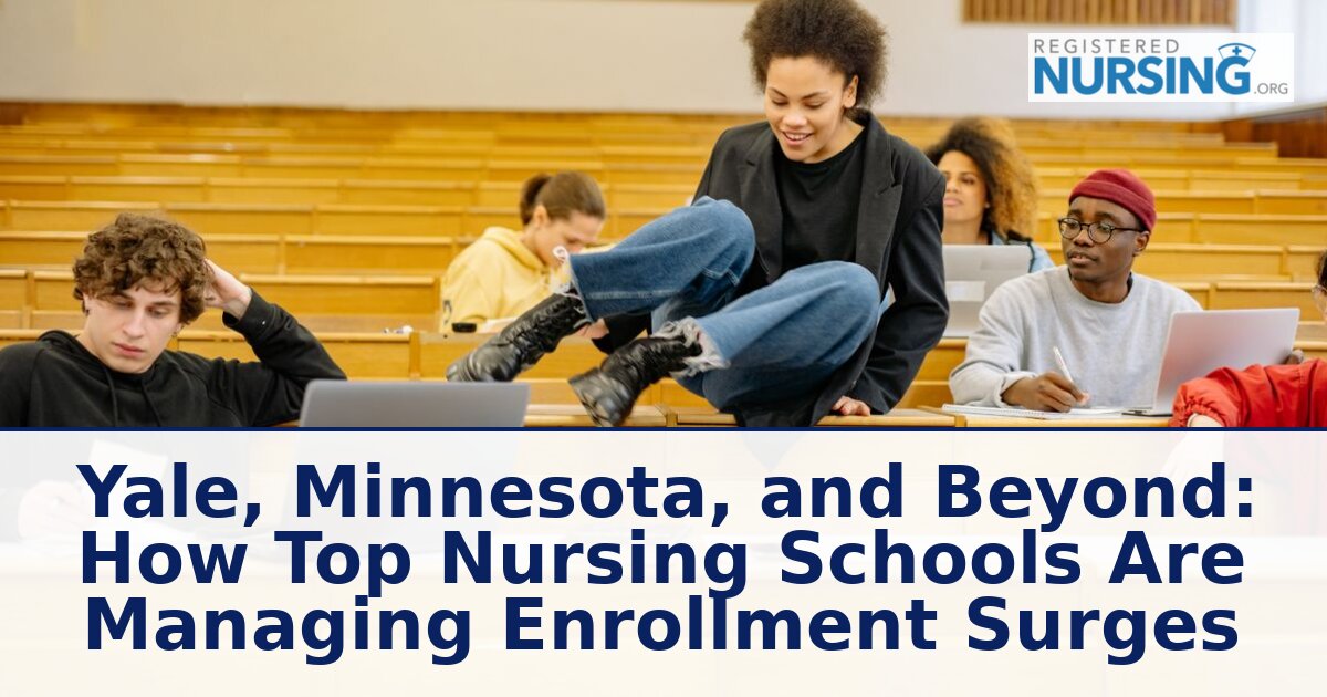 Nursing School Enrollment Surges: Yale & National Trends