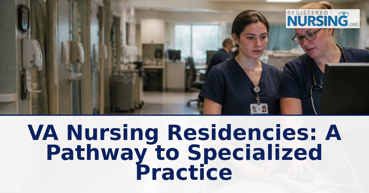 VA Nurse Residency Programs: How to Apply & Career Impact