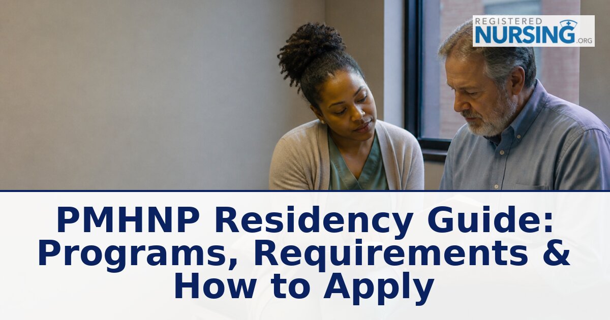 PMHNP Residency Programs: Requirements & How to Apply