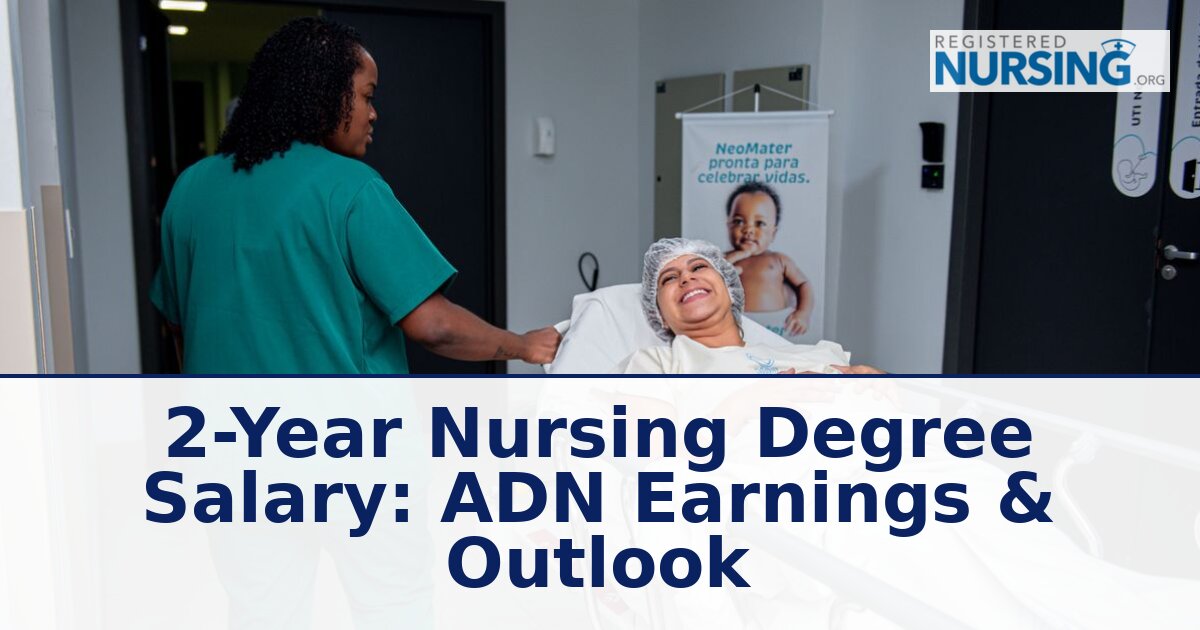 ADN Salary: What 2-Year Nursing Degree Grads Earn