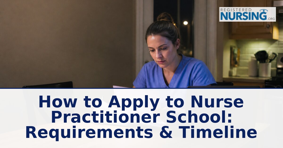 How to Apply to NP School: Requirements & Timeline