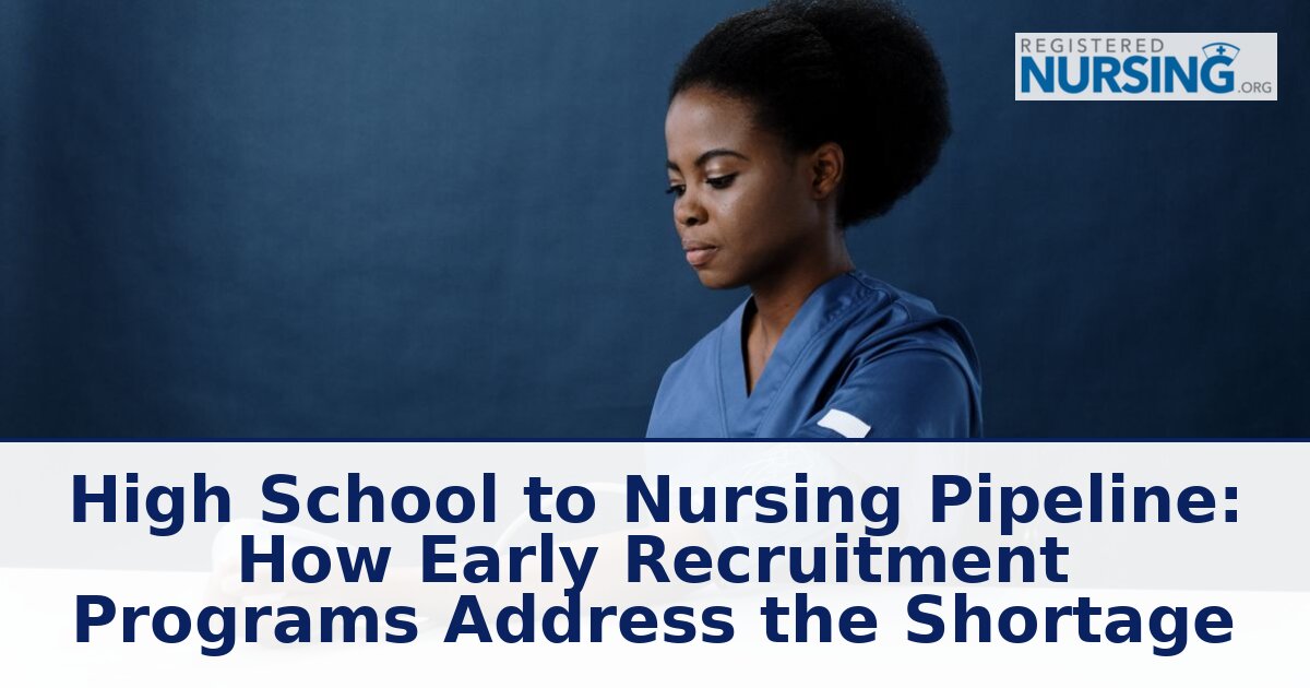 High School to Nursing Pipeline Programs: 2026 Guide