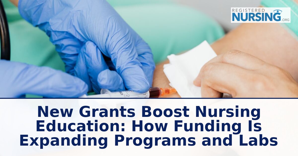 What Grants Are Available for Nursing Programs? 2026 Funding Guide