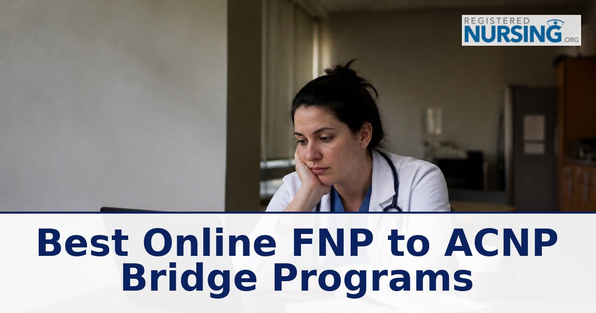 Best Online FNP to ACNP Bridge Schools for 2027