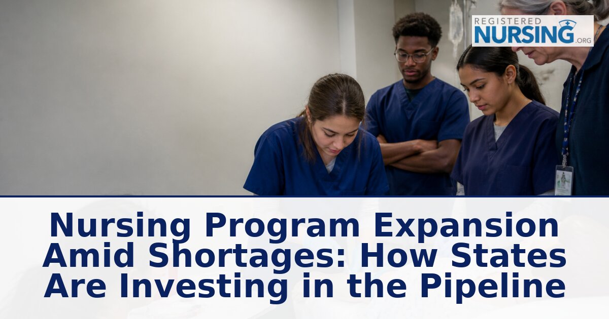 Nursing Program Expansion: State Investments & Pipeline 2026
