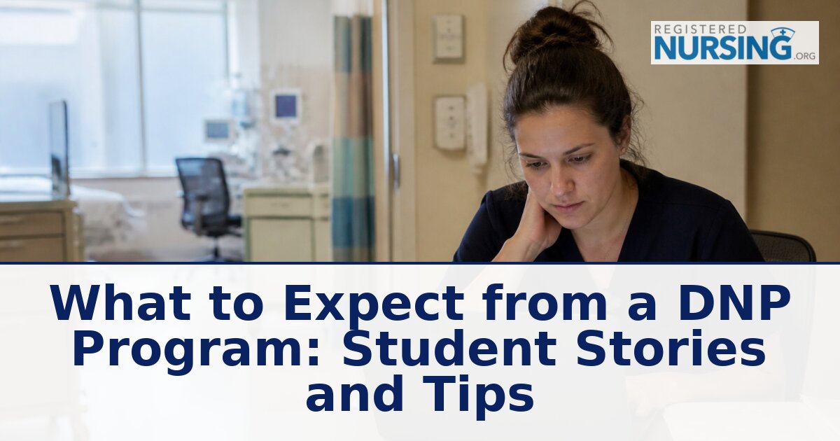 MSN to DNP Program Expectations: Student Stories & Tips