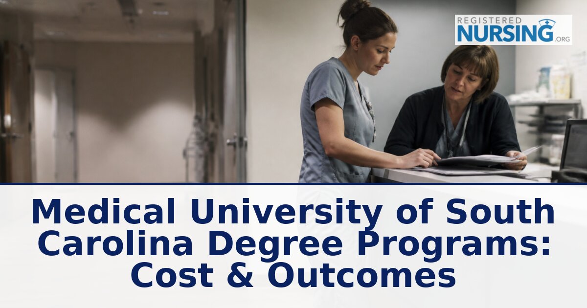 Medical University of South Carolina DNP Programs & Outcomes