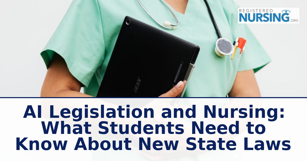 AI Laws & Nursing in 2026: State Legislation Guide for Nurses